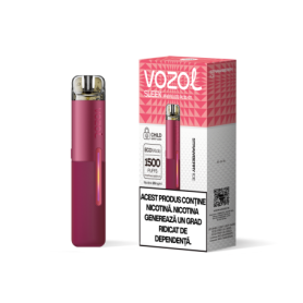 Narghilea electronica reincarcabila KIT SLEEK POD STRAWBERRY ICE | GALASUN