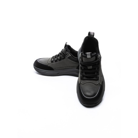 Pantofi Sport Barbati din piele naturala E90002 GREY | ADVANCER
