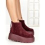 Ghete Dama cu Platforma 58WL19 WINERED | MEI