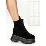 Ghete Dama cu Platforma 68WL7 BLACK | MEI