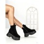 Ghete Dama cu Platforma 68WL7 BLACK | MEI