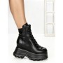 Ghete Dama cu Platforma 68WL7 BLACK | MEI