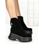 Ghete Dama cu Platforma 68WL6 BLACK | MEI