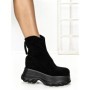 Ghete Dama cu Platforma 68WL6 BLACK | MEI
