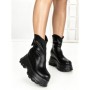 Ghete Dama cu Platforma 68WL6 BLACK | MEI