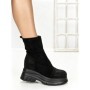Ghete Dama cu Platforma 68WL5 BLACK | MEI