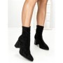 Botine cu Toc Gros 6GS11 BLACK | MEI