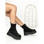 Ghete Dama cu Platforma 3AL78 BLACK-GUN | MEI