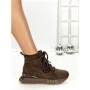 Ghete Dama din piele naturala 5SZ8 DARK BROWN | PANTOFUL