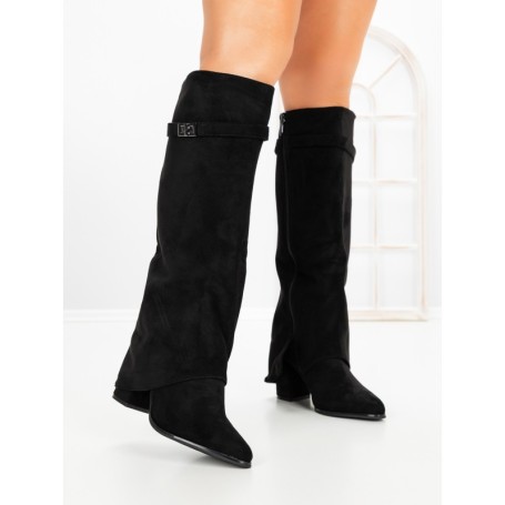 Cizme Dama cu Toc 6AH35 BLACK | MEI