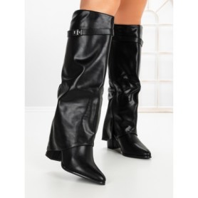 Cizme Dama cu Toc 6AH35 BLACK | MEI