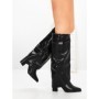 Cizme Dama cu Toc 6AH35 BLACK | MEI