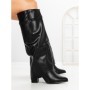 Cizme Dama cu Toc 6AH35 BLACK | MEI