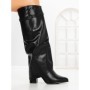 Cizme Dama cu Toc 6AH35 BLACK | MEI