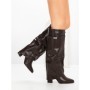 Cizme Dama cu Toc 6AH35 BROWN | MEI