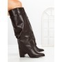 Cizme Dama cu Toc 6AH35 BROWN | MEI