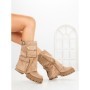 Ghete Dama cu Platforma 6AH27 KHAKI | MEI