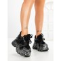 Pantofi Sport Dama cu Platforma 9999-6 BLACK | MEI