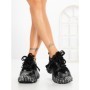 Pantofi Sport Dama cu Platforma 9999-6 BLACK | MEI