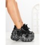 Pantofi Sport Dama cu Platforma 9999-6 BLACK | MEI