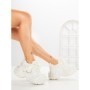 Pantofi Sport Dama cu Platforma 9999-6 SILVER | MEI