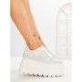 Pantofi Sport Dama cu Platforma 6208-9 WHITE | MEI