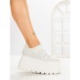 Pantofi Sport Dama cu Platforma 6208-9 WHITE | MEI