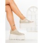 Pantofi Sport Dama cu Platforma 6208-9 CHAMPAGNE | MEI
