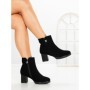 Botine cu Toc Gros 6AH33 BLACK | MEI