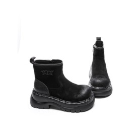 Ghete Dama din piele naturala 10551-2 BLACK | ADVANCER