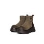 Ghete Dama din piele naturala 10551-2 KHAKI | ADVANCER