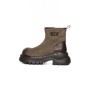 Ghete Dama din piele naturala 10551-2 KHAKI | ADVANCER
