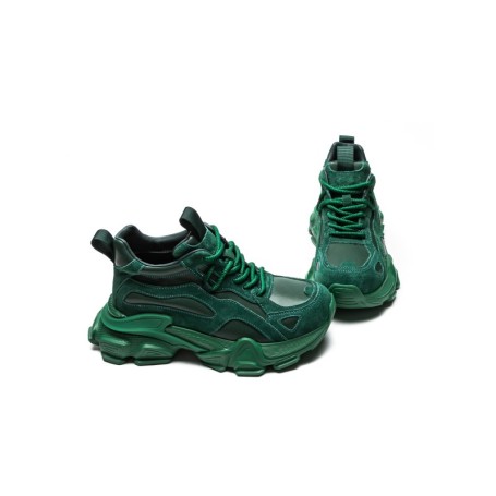 Ghete Dama din piele naturala 2015 GREEN | ADVANCER