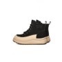 Ghete Dama din piele naturala 8361-2 BLACK | ADVANCER