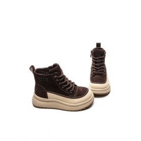 Ghete Dama din piele naturala 8361-2 BROWN | ADVANCER