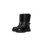 Ghete Dama din piele naturala 5160-2 BLACK | ADVANCER