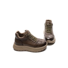 Ghete Dama din piele naturala 81168 KHAKI | ADVANCER