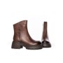 Ghete Dama din piele naturala 83125 COFFEE | ADVANCER