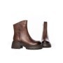 Ghete Dama din piele naturala 83125 COFFEE | ADVANCER