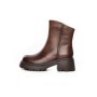 Ghete Dama din piele naturala 83125 COFFEE | ADVANCER