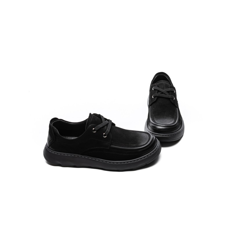 Mocasini Barbati din piele naturala 5297 BLACK | ADVANCER