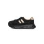 Pantofi Sport Dama din piele naturala A7068 BLACK | ADVANCER