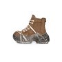 Ghete Dama din piele naturala 10806 YELLOW | ADVANCER