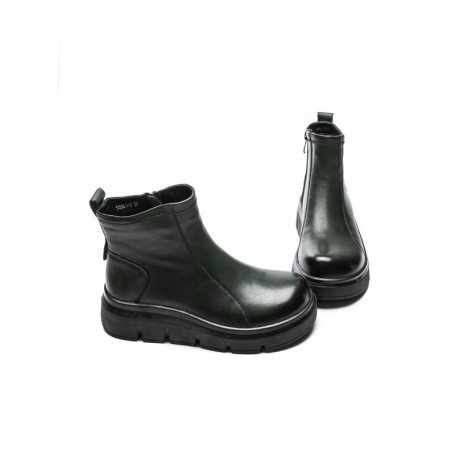 Ghete Dama din piele naturala 50361-2 GREEN | ADVANCER
