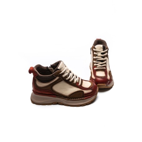 Ghete Dama din piele naturala 8001 WINE | ADVANCER