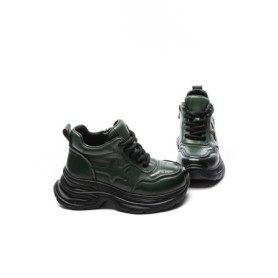 Ghete Dama din piele naturala 10781 GREEN | ADVANCER