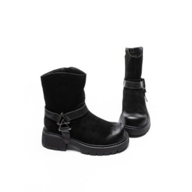 Ghete Dama din piele naturala 10856-2 BLACK | ADVANCER