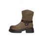 Ghete Dama din piele naturala 10856-2 KHAKI | ADVANCER