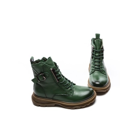 Ghete Dama din piele naturala 1935 GREEN | ADVANCER