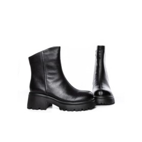 Ghete Dama din piele naturala 83125 BLACK | ADVANCER